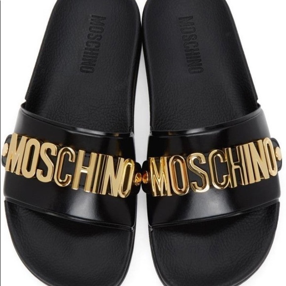 サンダル Moschino SS25 'Birky' sabots (MB10152G0MGA0 000) Moschino Sandal With Logo | italist